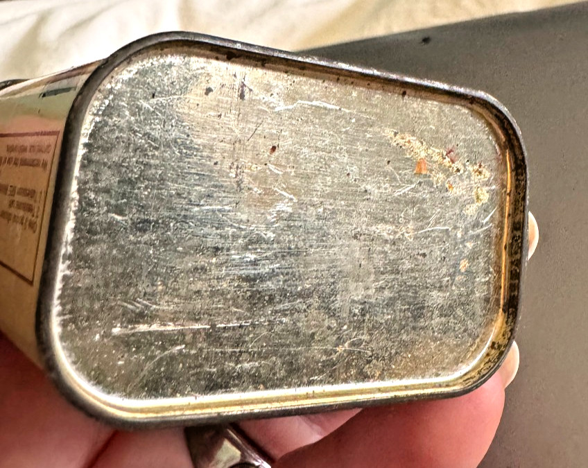 Vintage Bee Brand McCormick’s Pure Curry Powder Spice Tin 1 1/2oz Baltimore MD