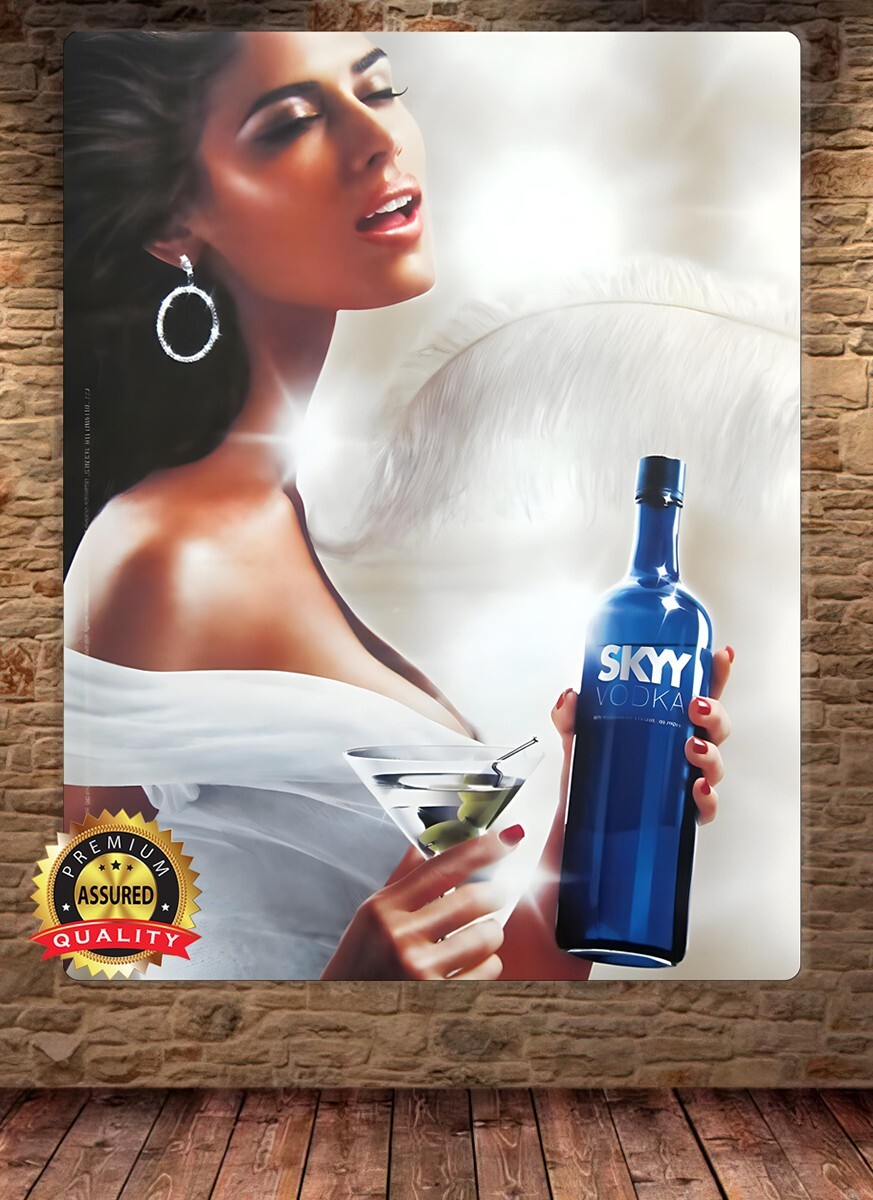 SKYY Vodka – Beautiful Sign – Metal Sign 11 x 14