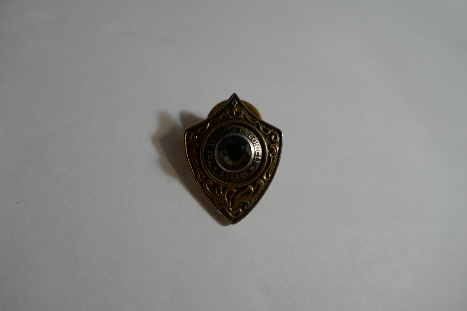 The Augusta Chronicle Newspaper Service Pin 5 years Service 1950’s