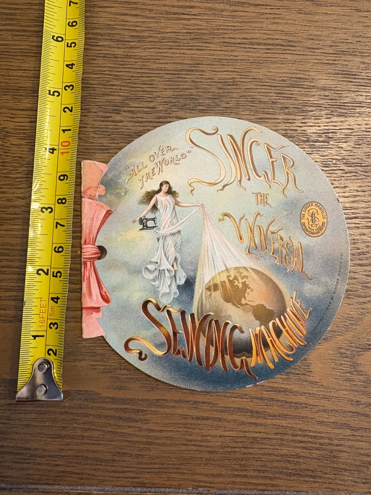 1901 Singer the Universal Sewing Machine Pan-Am Exposition Advertising Booklet
