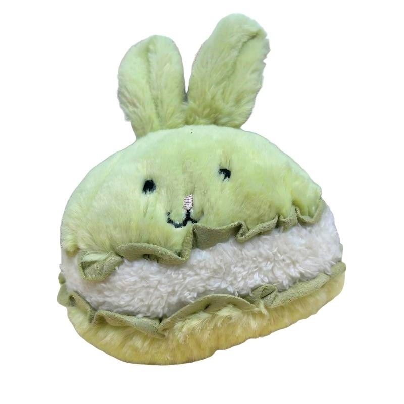 18cm Cute Fluffy Green Bunny Series Animal Toy Plush Stuffed Doll, Giftable