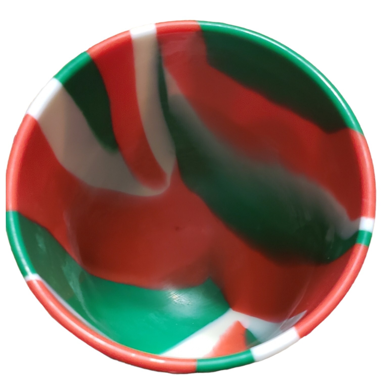 Duluth Trading Co Silipint Silicone Shatterproof Cup Red White Green
