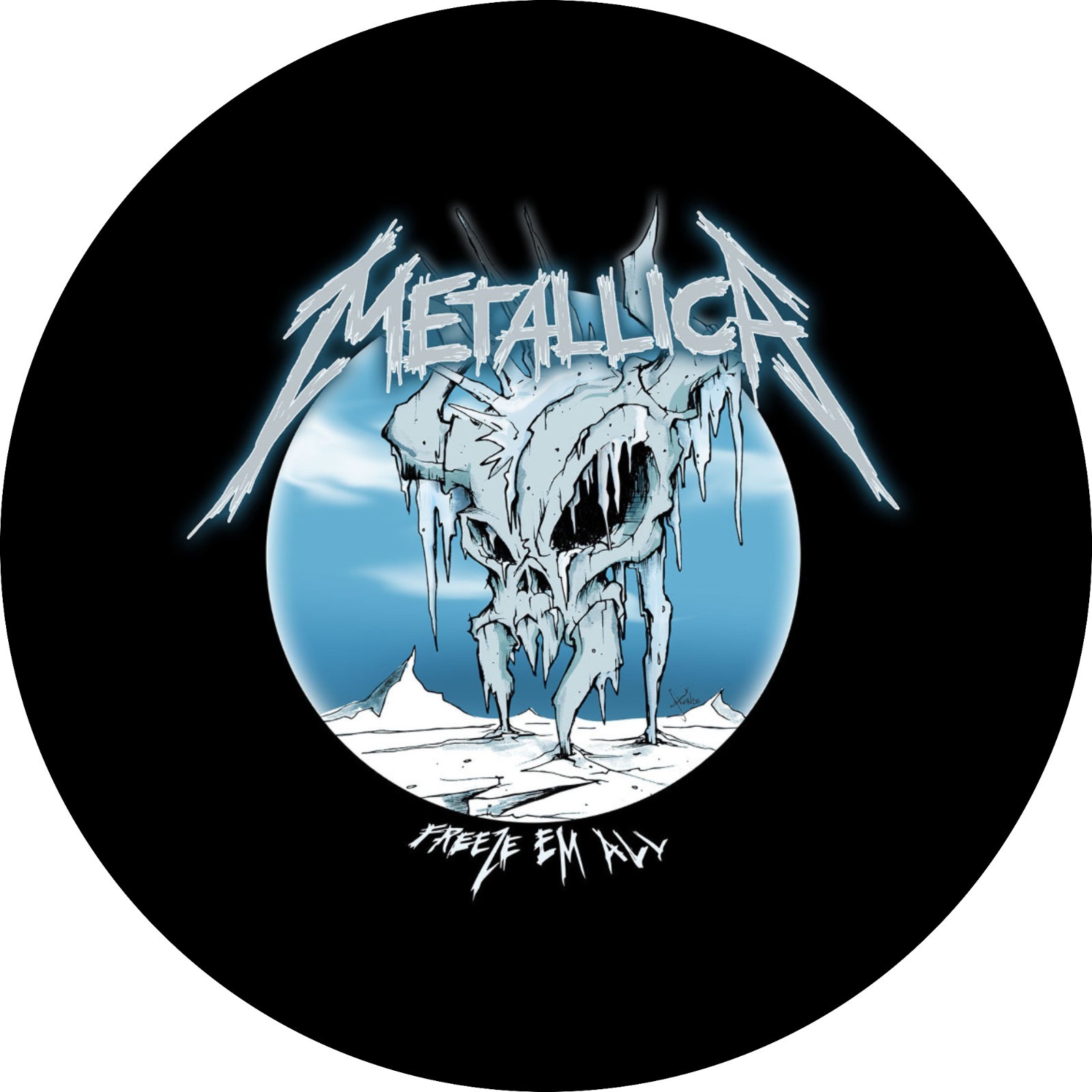 Metallica Skull tire cover is Our Access Any Size