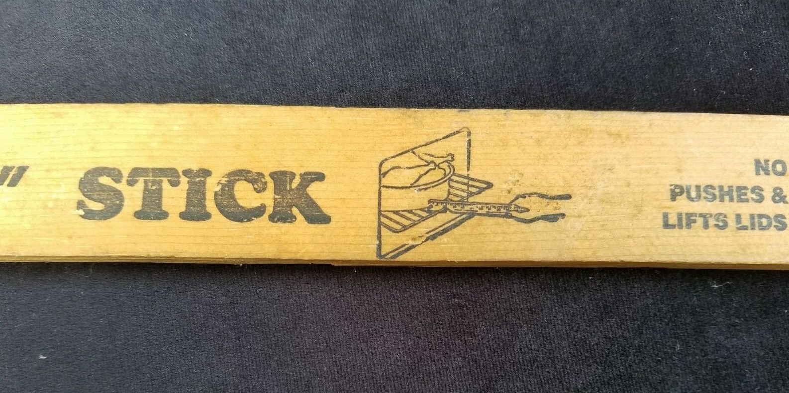 Old Advertising Premium Ruler Marathon Enterprises STOVES Hot Stick For Ovens