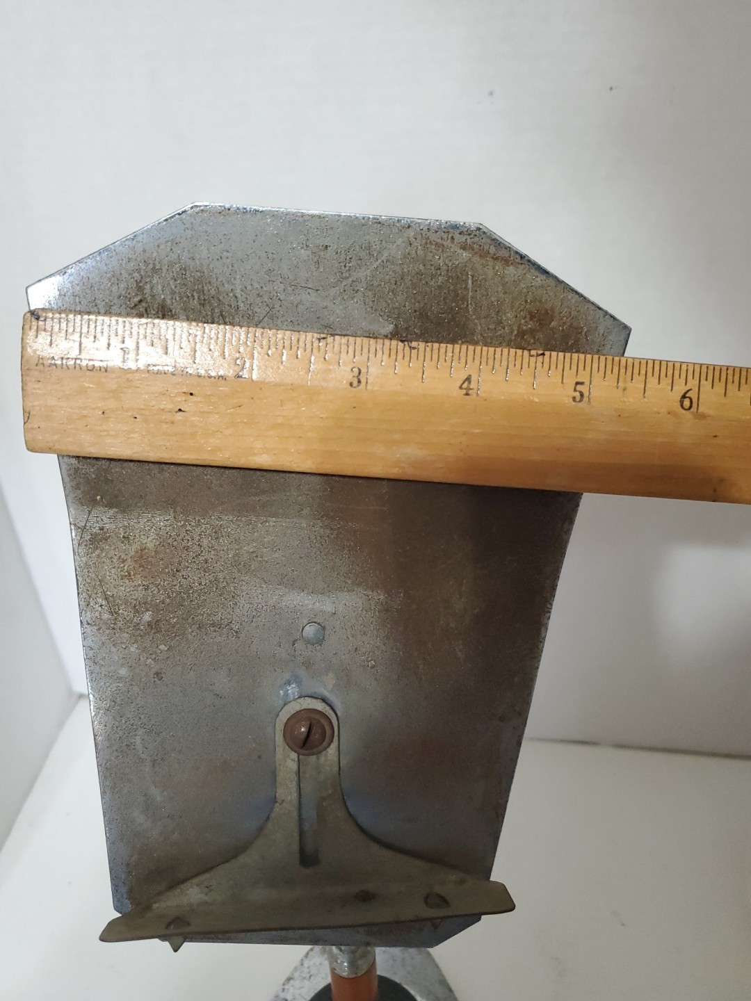 Antique Art Deco Bakelite Chrome Metal Lake Wales Fl Store Shoe Display 14.5 #1