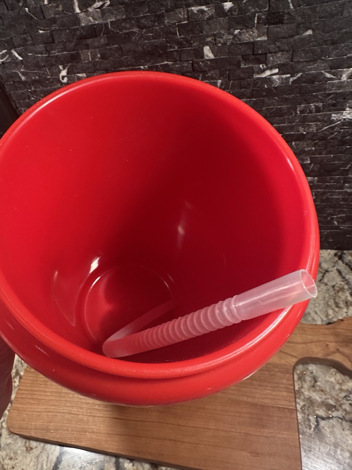 Vintage 100oz Big Gulp Jug Red 7-11 Double Insulated With Straw Fountain Drink