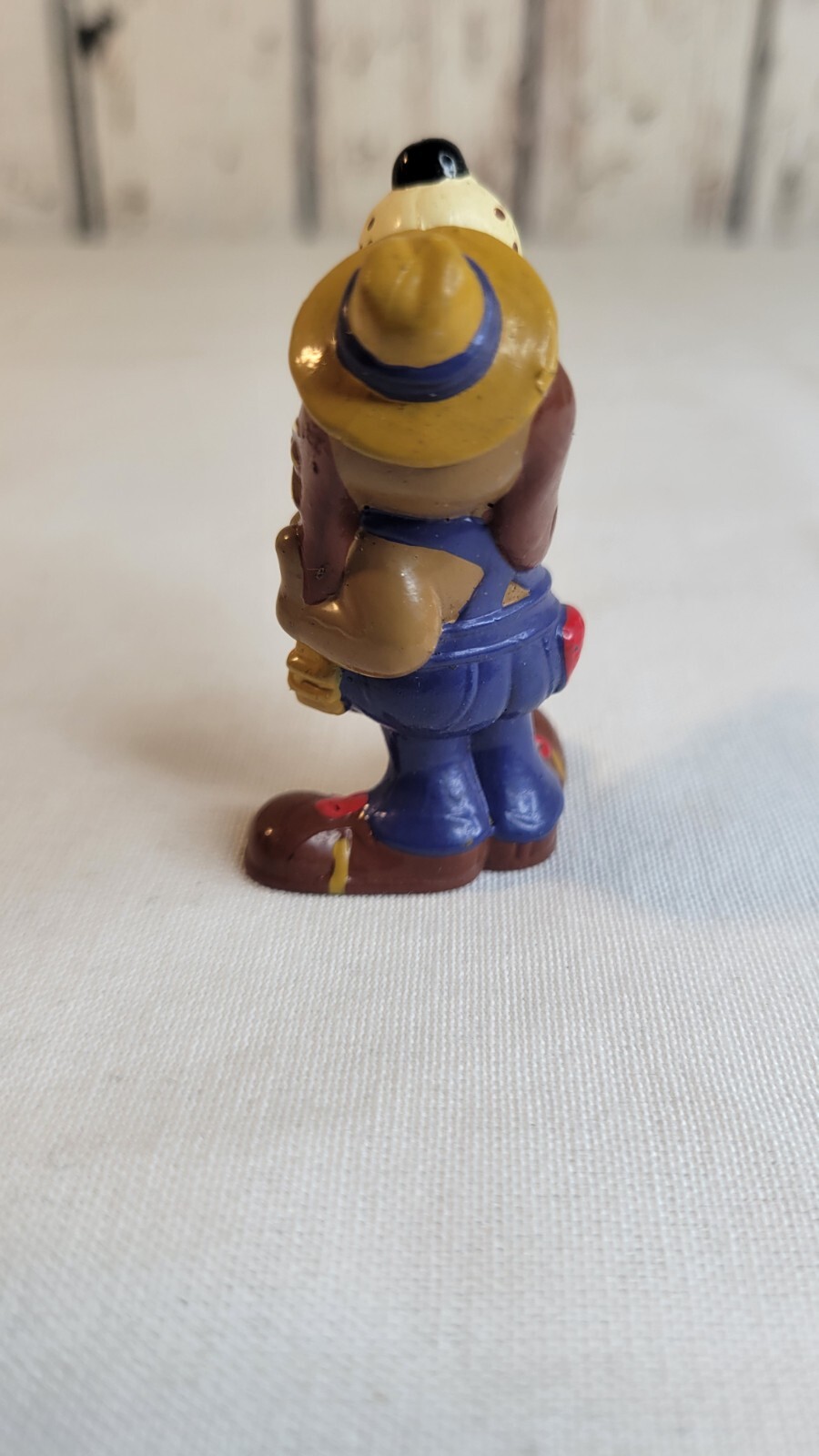 JASPER JOWLS Figure PVC 1983 CHUCK E CHEESE Showbiz Pizza & Football 86′ Chuck E