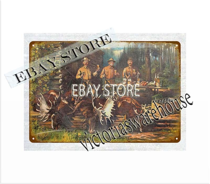 alcoholic liquor pub bar club drink liquor BEER tin sign liquorbar