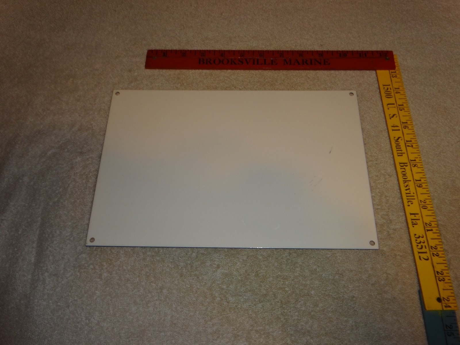 VINTAGE GOODYEAR SERVICE STATION AUTOMOBILE TIRES 12″ ENAMEL METAL GAS OIL SIGN!