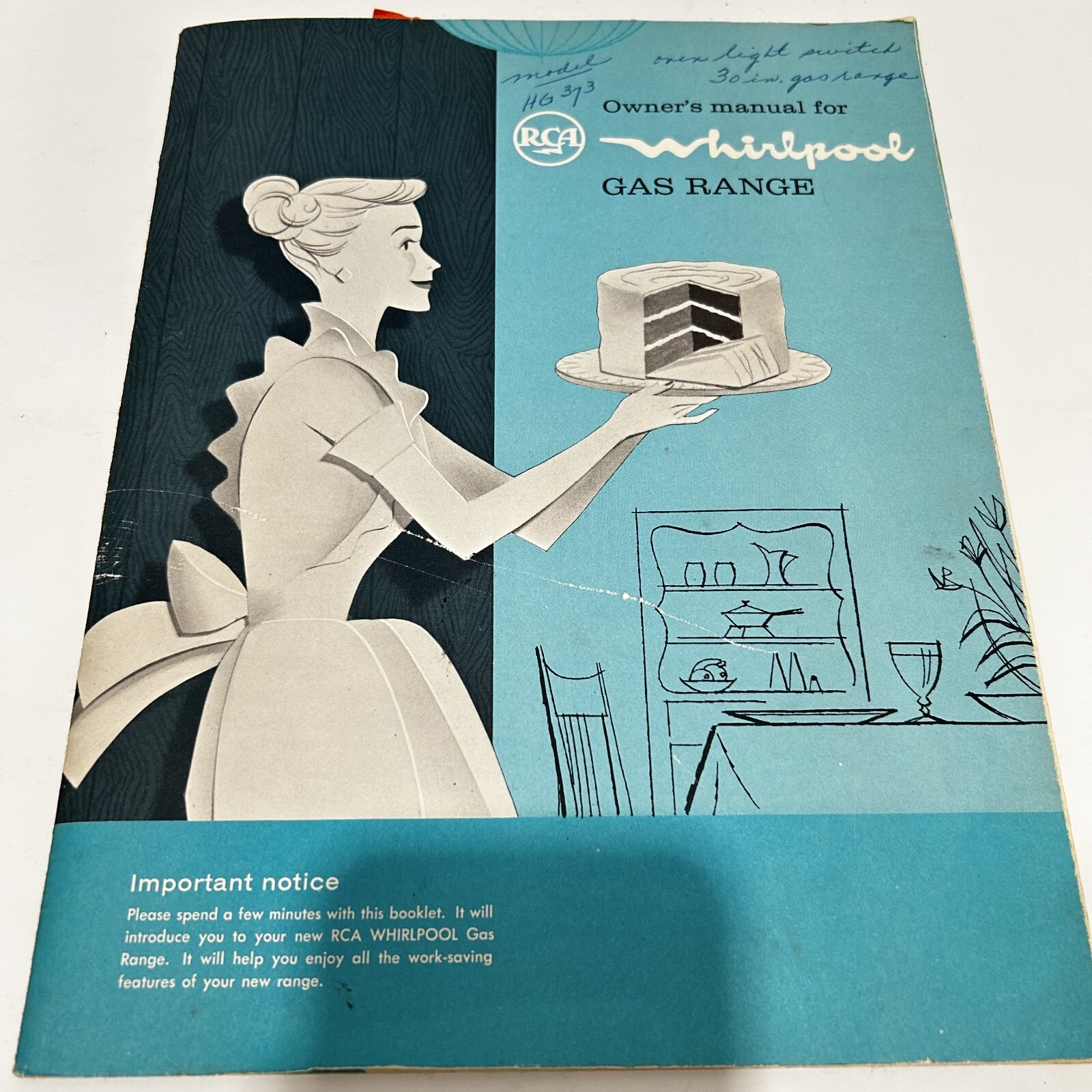 RCA Whirlpool Gas Range Owners Manual USA Part 253190