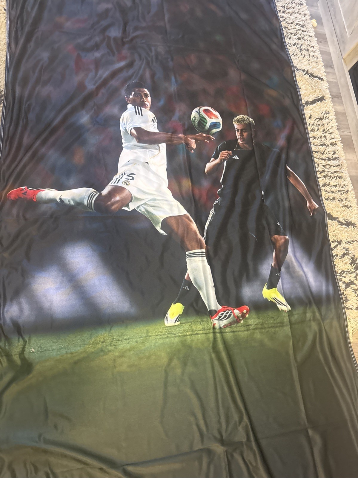 Adidas Soccer Giant Store Display Bellingham Famine Yamal 112” X 47” World Cup