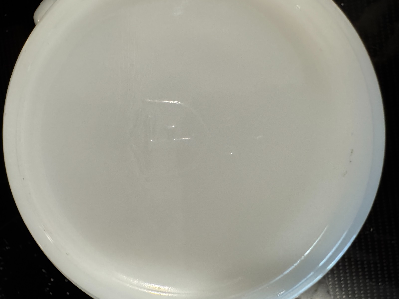 Federal Milk Glass Mug | Baum’s Bologna Etown Pa | Bicentennial USA | 200 yrs