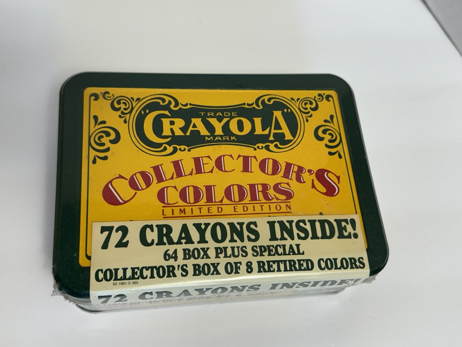 Sealed 1991 Crayola Collector’s 72 Colors, Limited Edition w/8 Retired colors