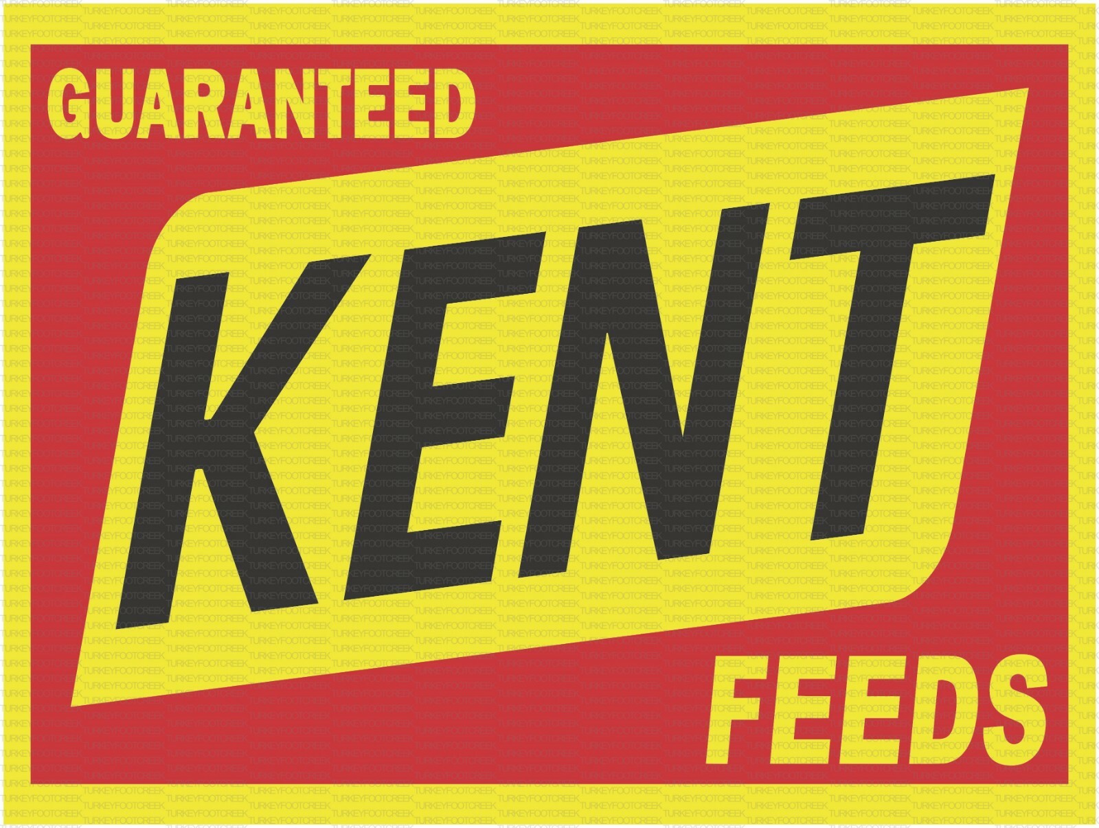 Kent Feeds 9″ x 12″ Metal Sign