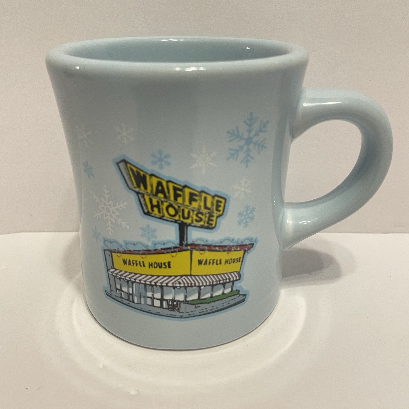 2023 Waffle House Christmas Restaurant Ware Style Ceramic Coffee Mug Tuxton