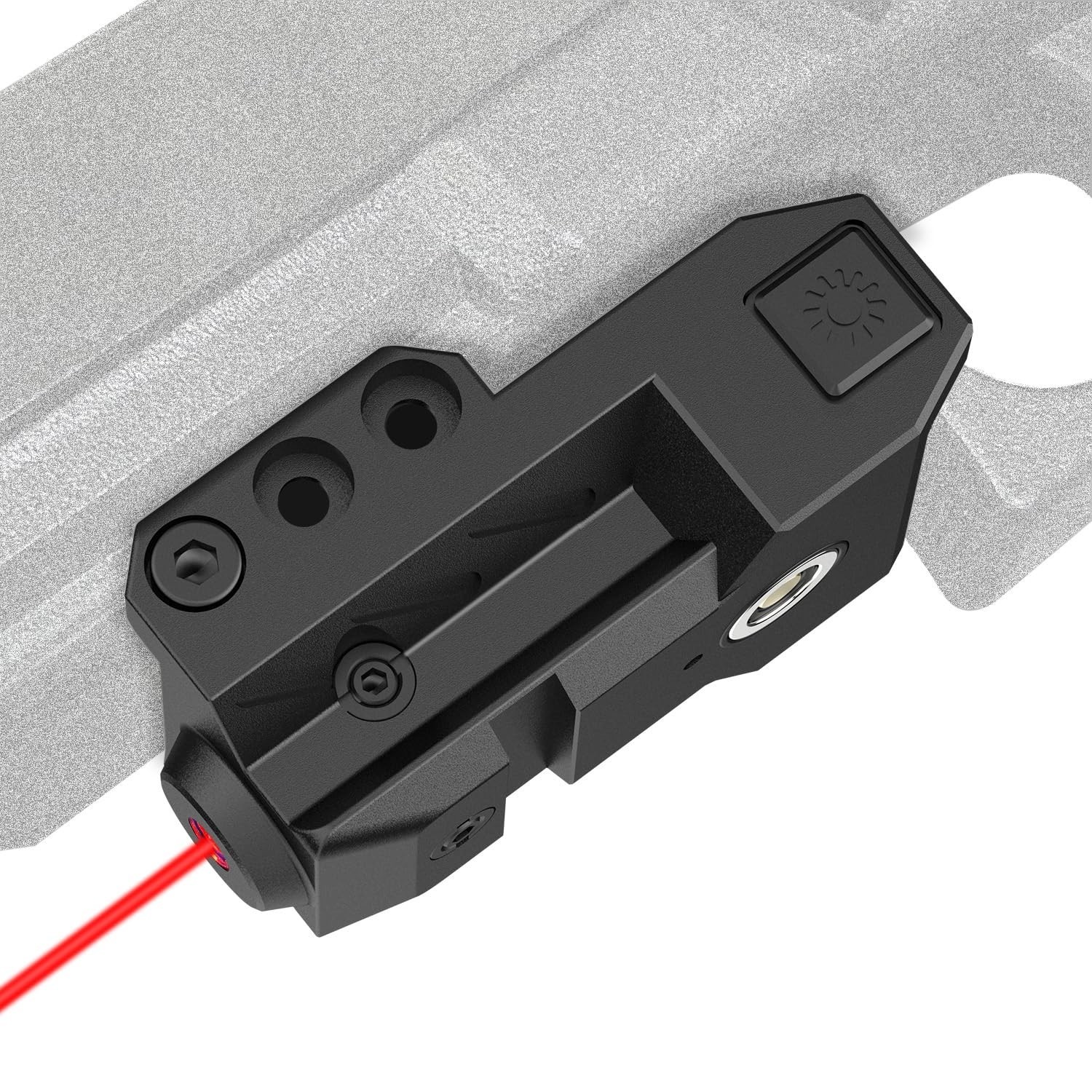 Rechargeable Low Profile Gun Beams – Green/Blue/Red Laser Light for Pistols