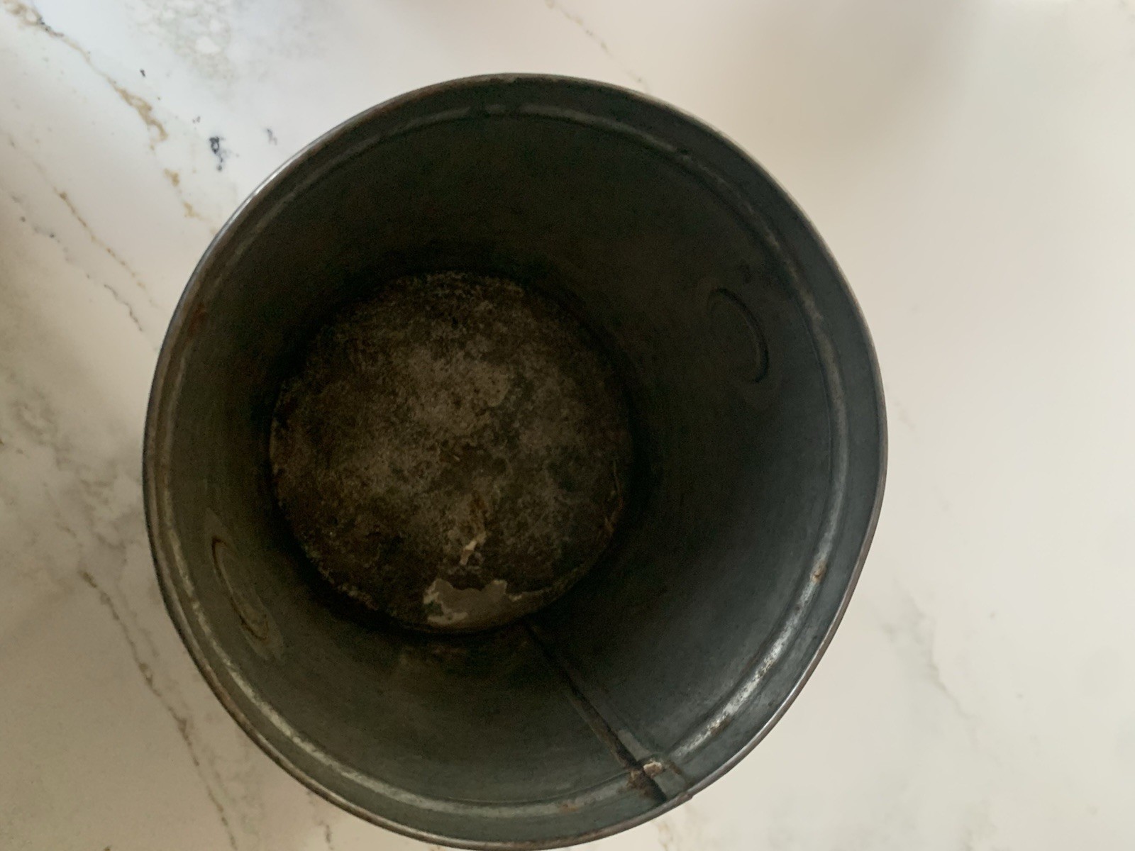 1940’s E.W. Penley Pure Lard Pail-Auburn ME. Beautiful rusty condition vintage