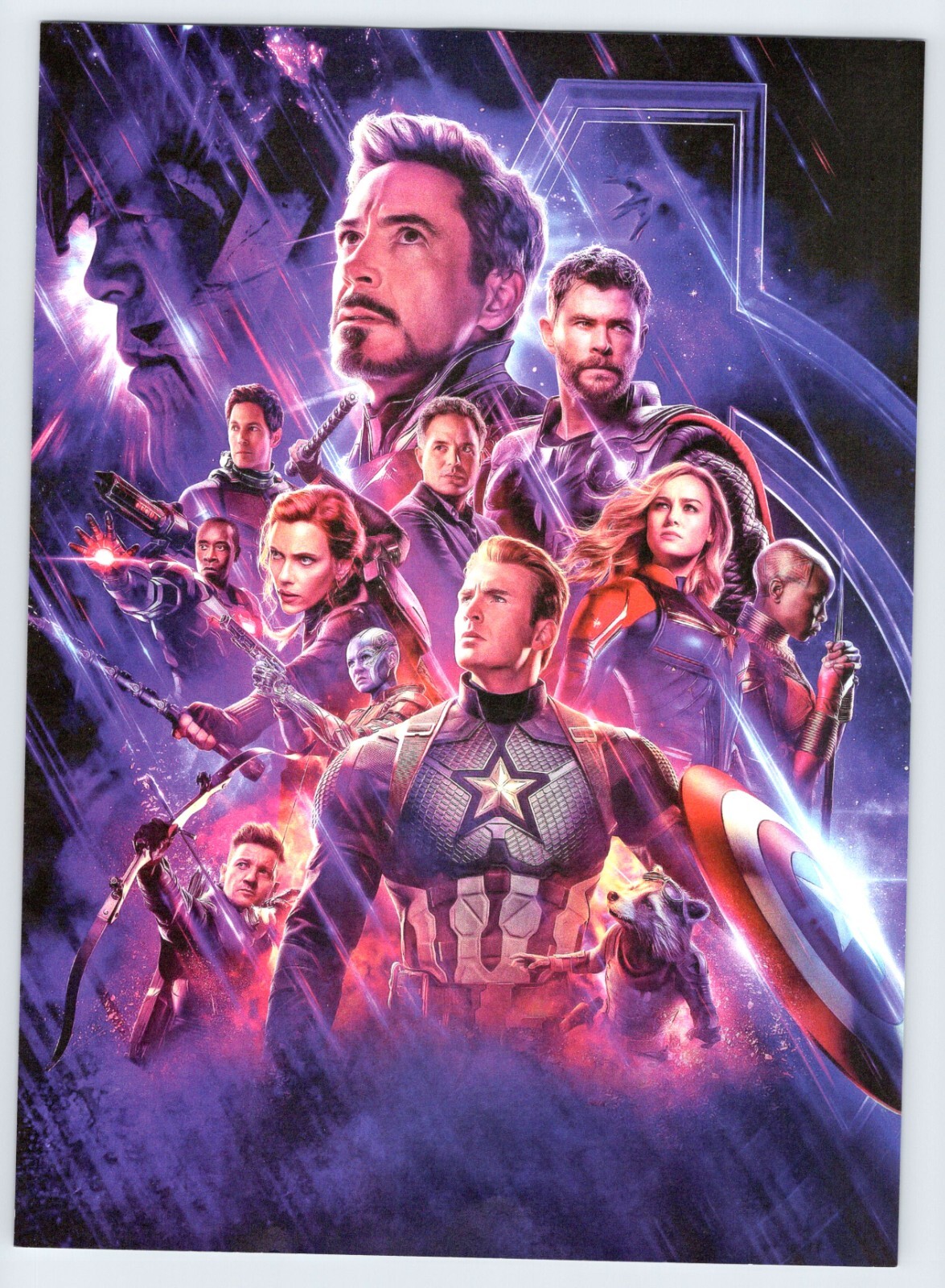 THE AVENGERS MOVIE 8″X11″ Magazine Photo Page Clipping Marvel Comics M412