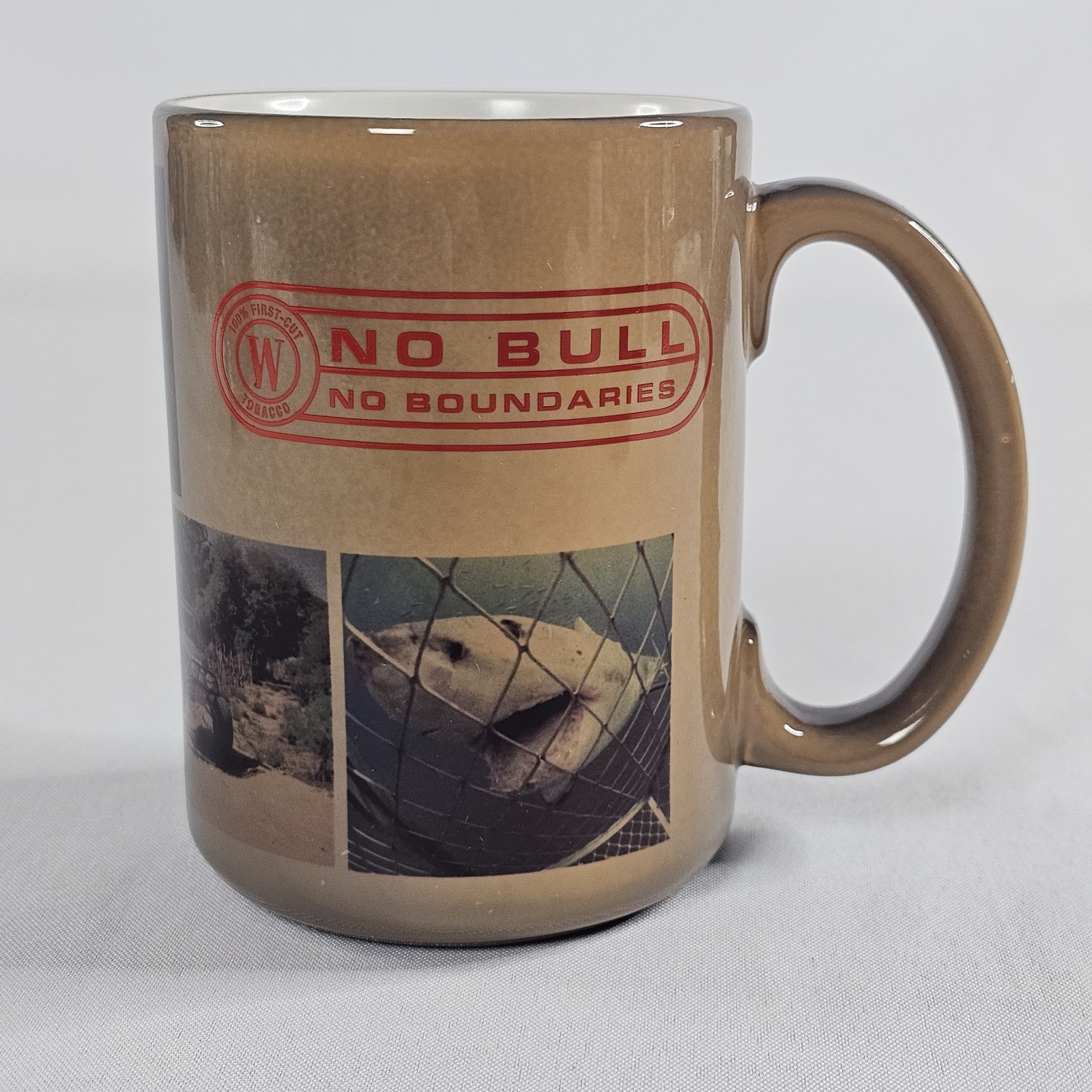 Vintage Winston Tobacco No Bull No Boundaries Coffee Cup w/ Mystique Color READ⬇