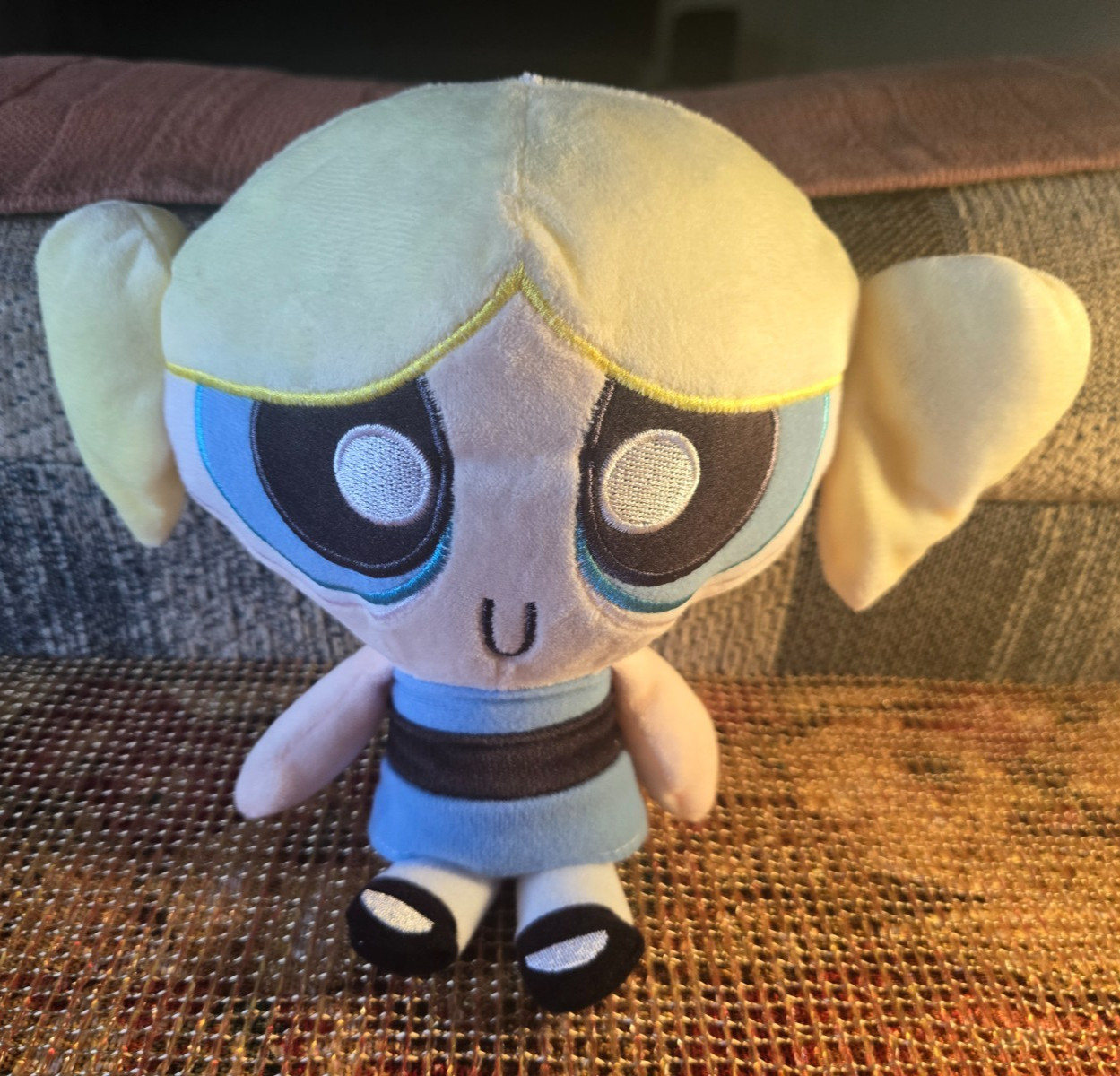 Nostalgic Powerpuff Girls Bubbles Plushie Toy Cartoon Network Plush Doll
