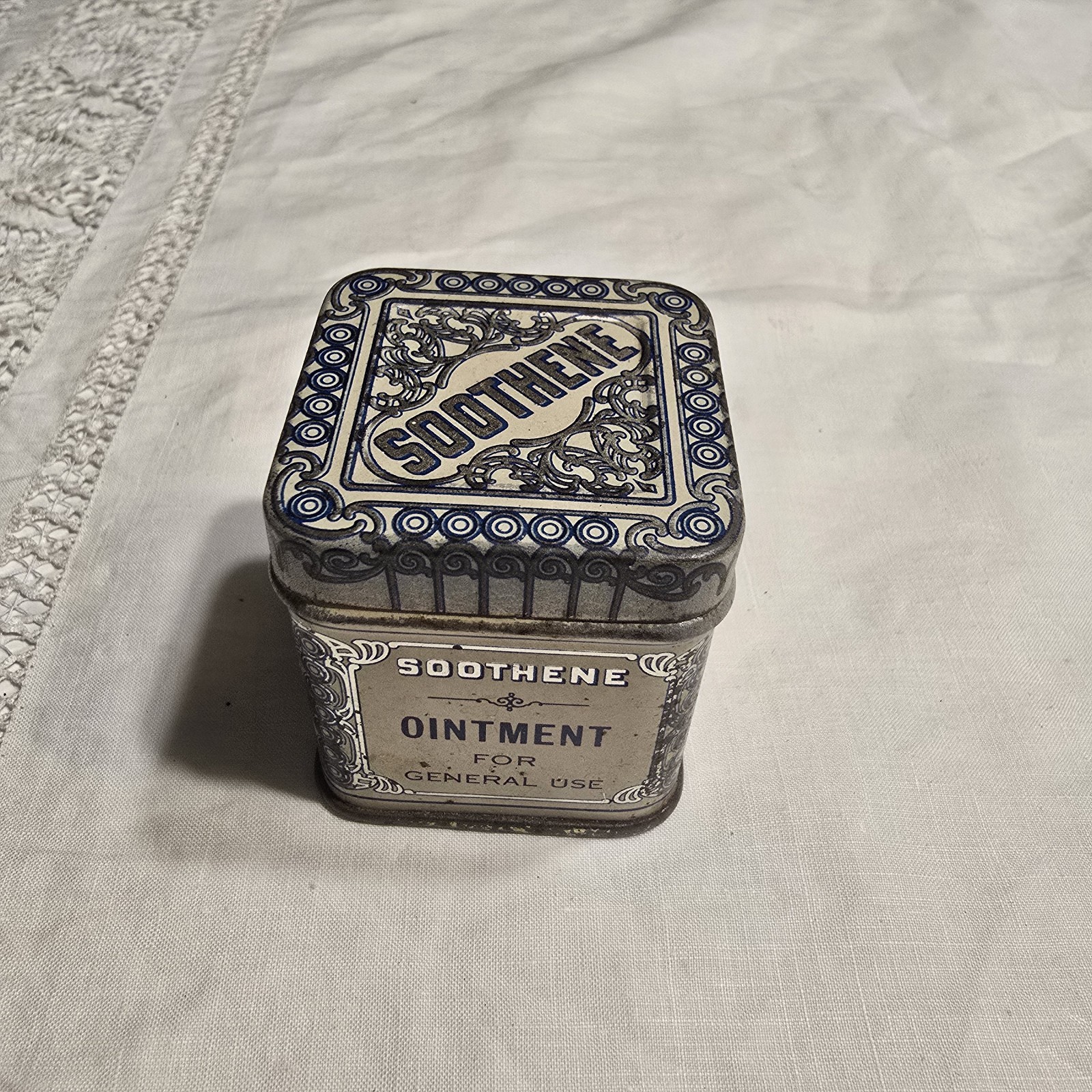 Antique Tin Collection 5 Piece Old Country Store Collectables Rare