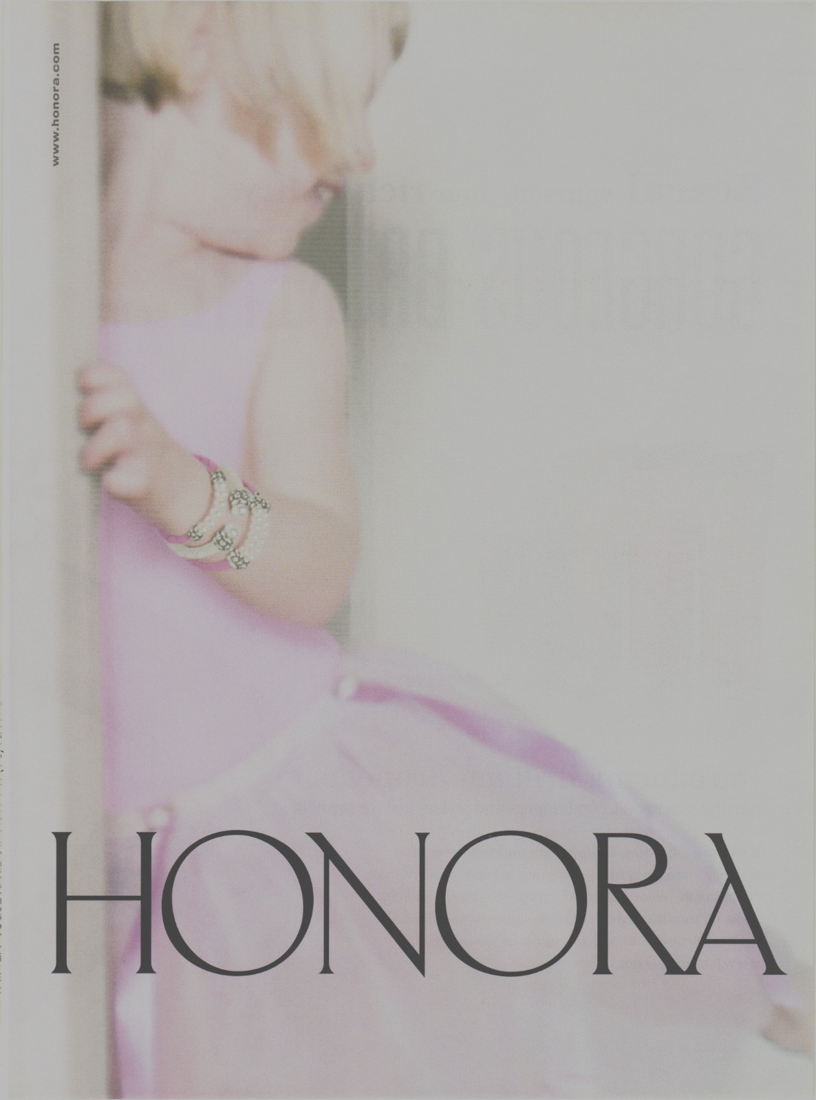 2004 Print Ad Honora Cultured Pearl Bracelets for Little Girls Ballet Art 626