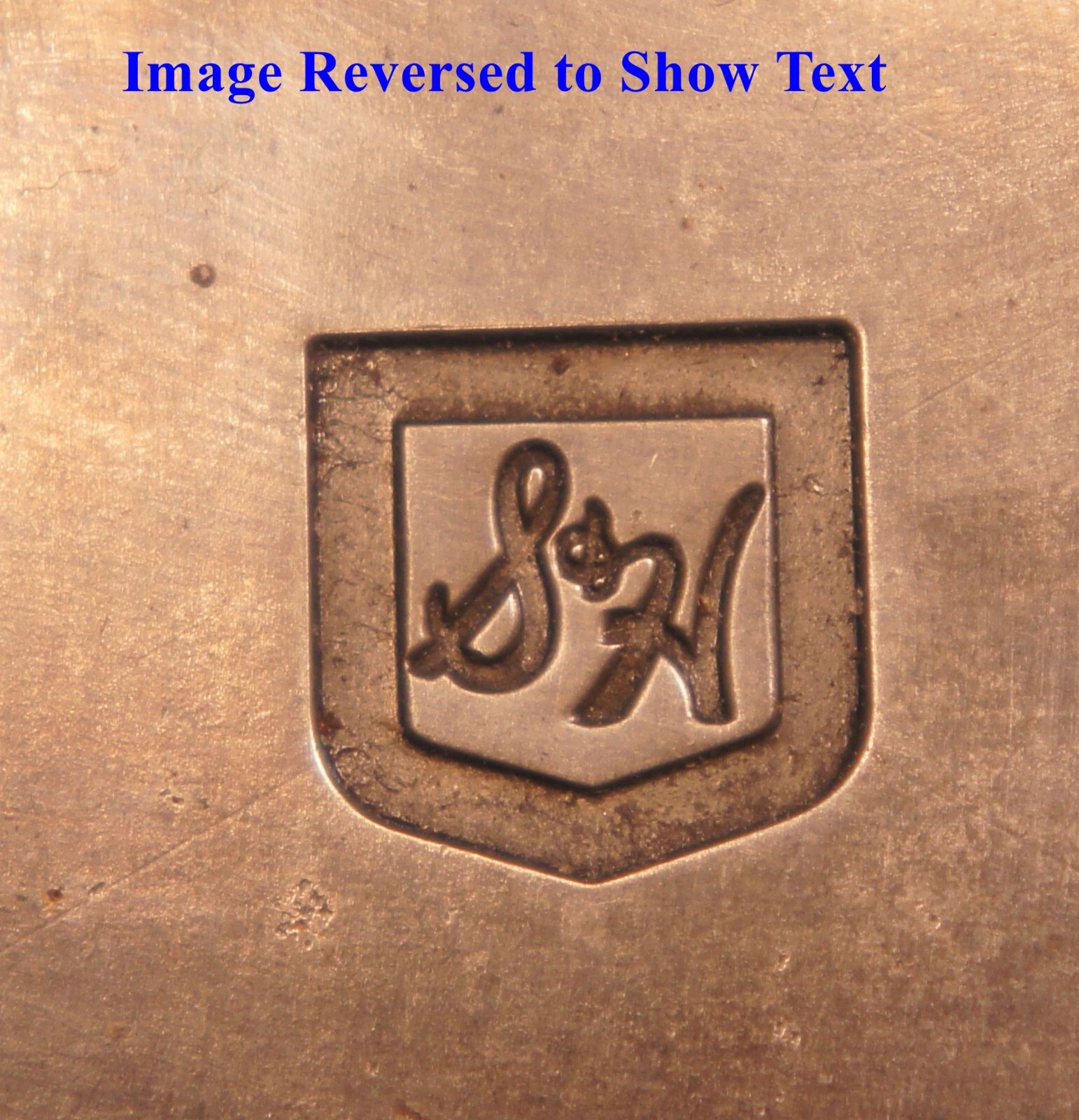 1966 S&H GREEN STAMPS Logo Pin STEEL STAMPING DIE Robbins RY249