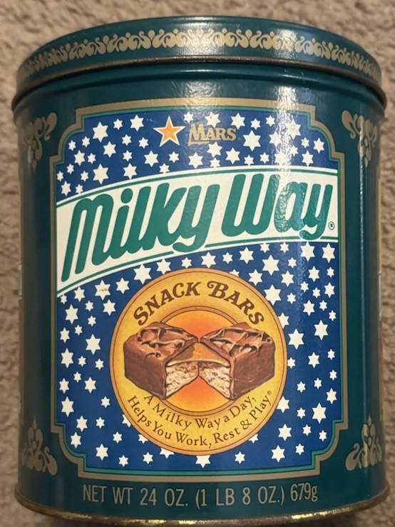 Vintage Milky Way Tin