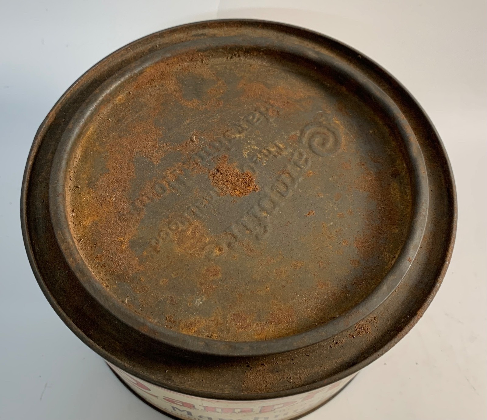 RARE SIZE Original Vintage CAMPFIRE MARSHMALLOWS TIN 12 OUNCES
