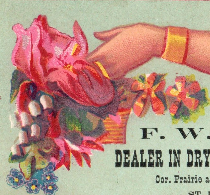1880s F. W. Wolf Dry Goods & Notions Lot Of 3 F5
