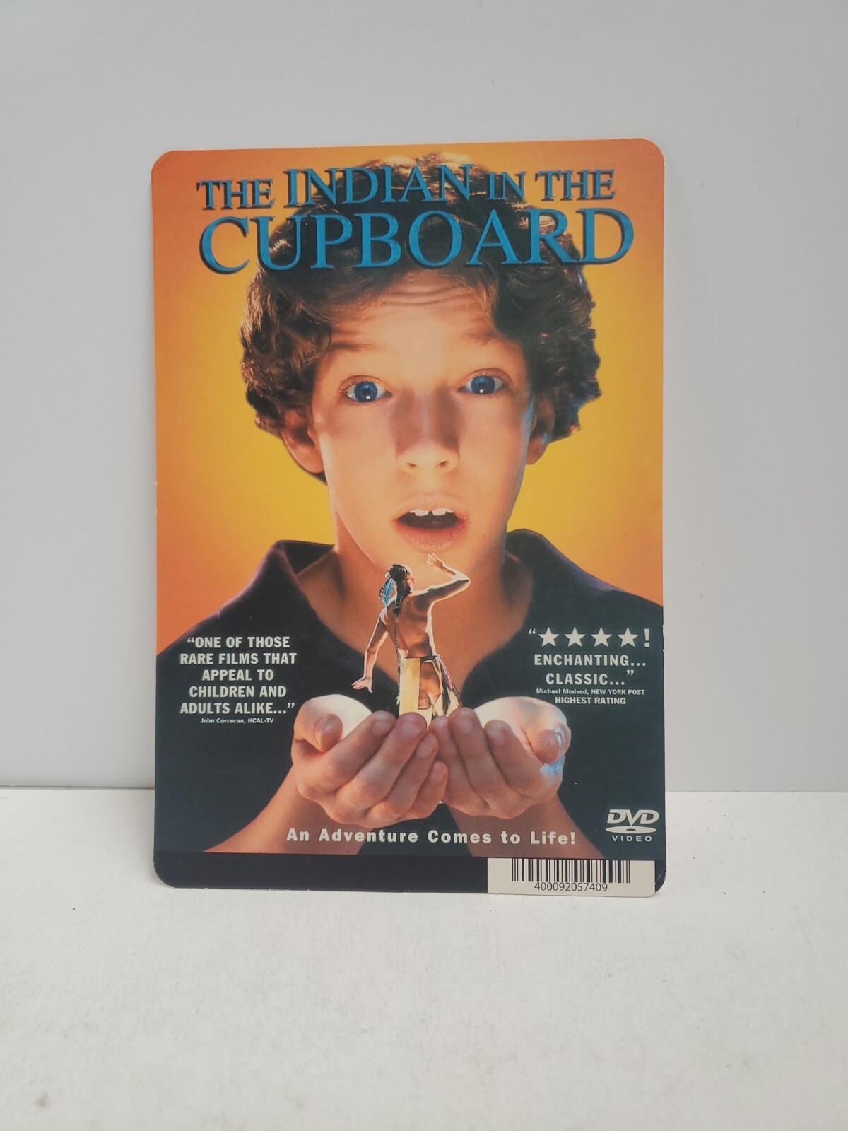 The Indian In The Cupboard BLOCKBUSTER DVD BACKER CARD ONLY 5.5″X8″