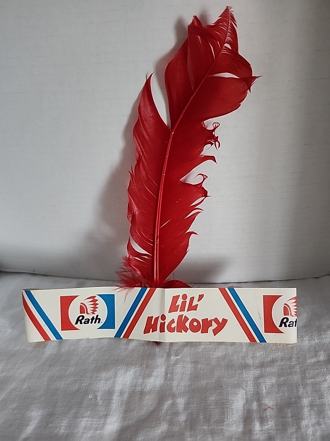 PROMO Original”RATH PACKING”;LIL’ HICKORY Head Dress Band Hat; Waterloo, IA.