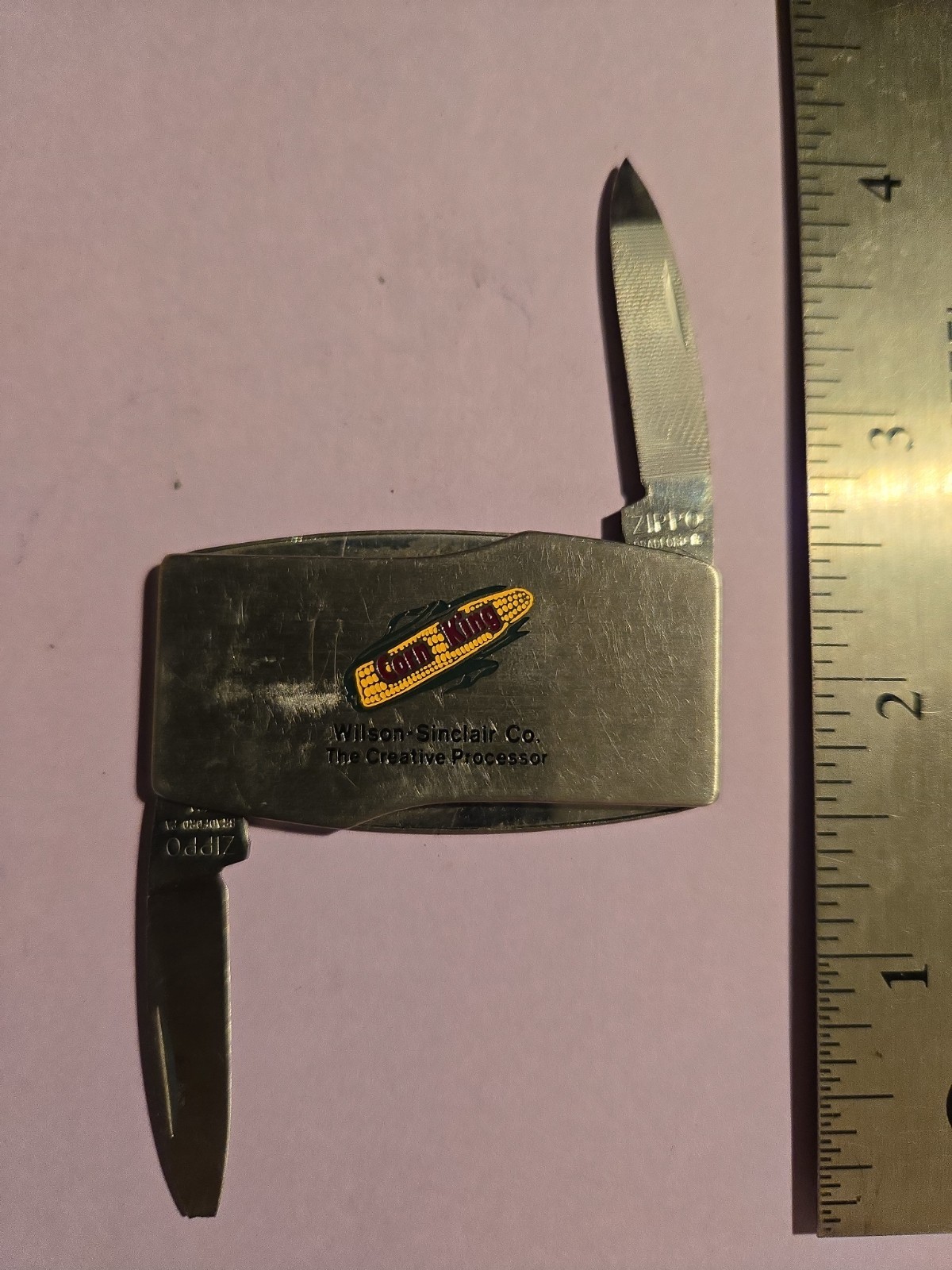 Wilson-Sinclair Advertising Knife And Nail File