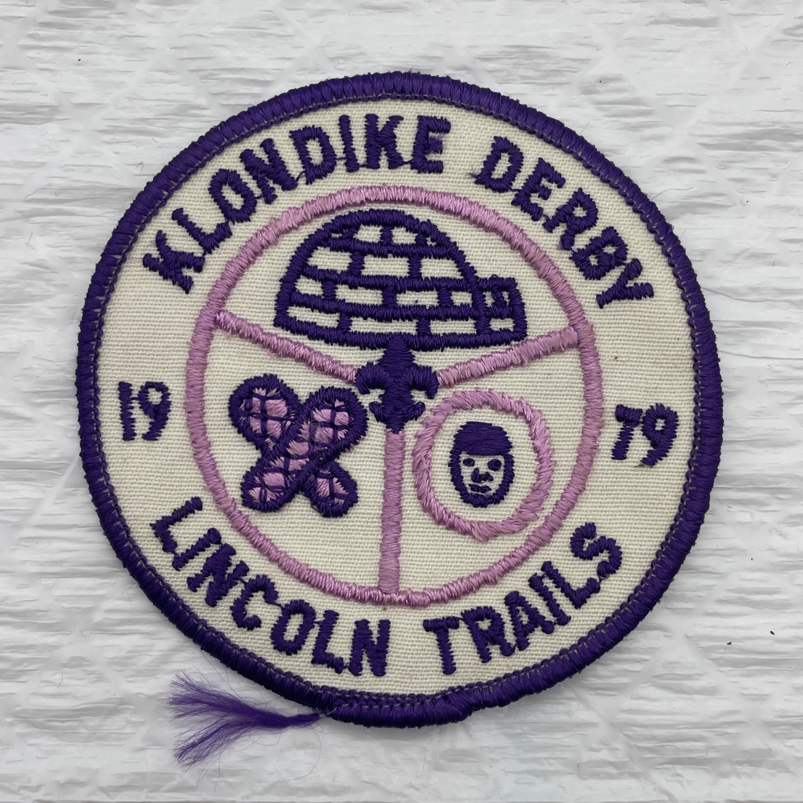 Lincoln Trails Klondike Derby 1979 Purple Patch Igloo Snow Shoes Eskimo