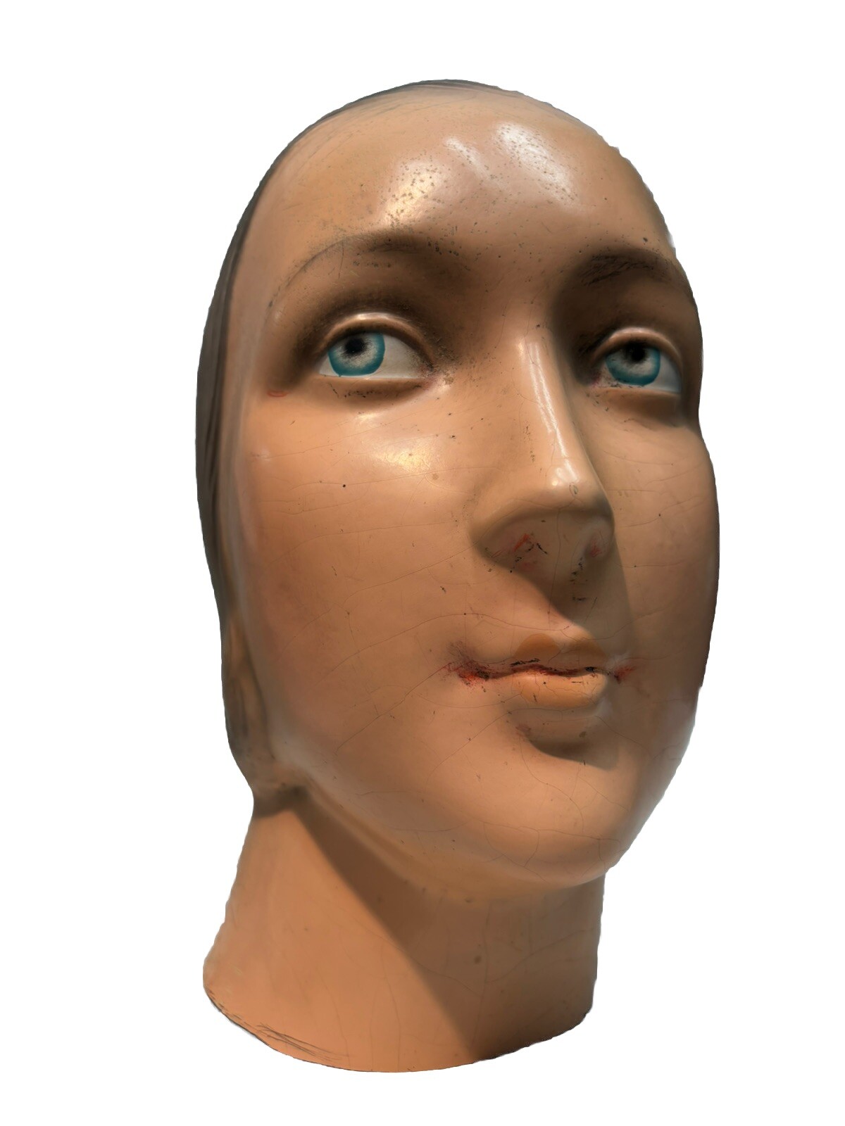Art Deco French, Mannequin Head 1920’S Flapper Era Shop Display Rare $250
