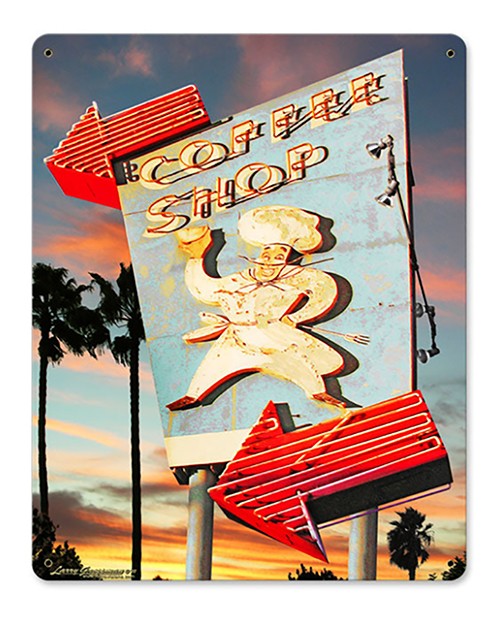 Coffee Shop Vintage Metal Sign – LG238
