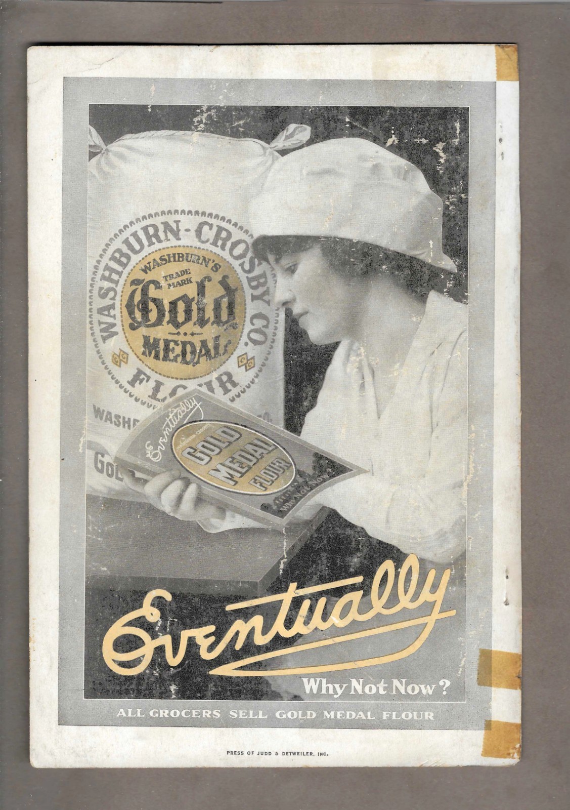 1916 Washburn Crosby Co Gold Medal Flour & N.K. Fairbank Fairy Soap Vintage Ads