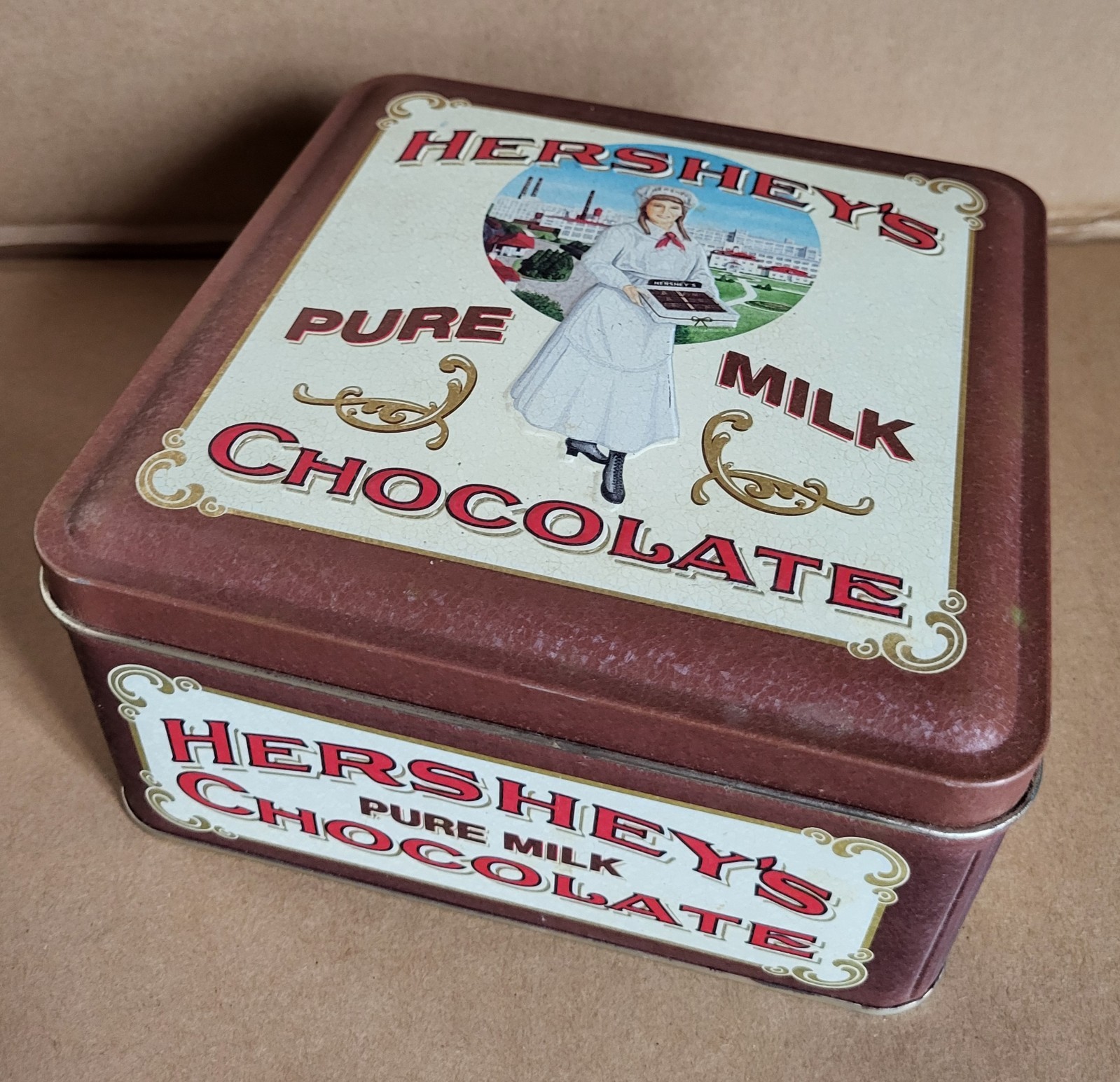 Hershey’s Pure Milk Chocolate Tin ~ Vintage Edition #2 (1992)