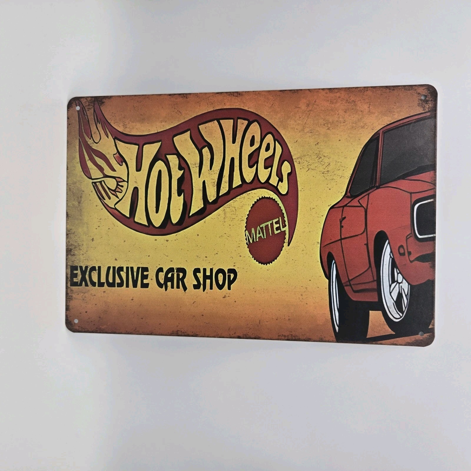 Hot Wheels -Metal Sign