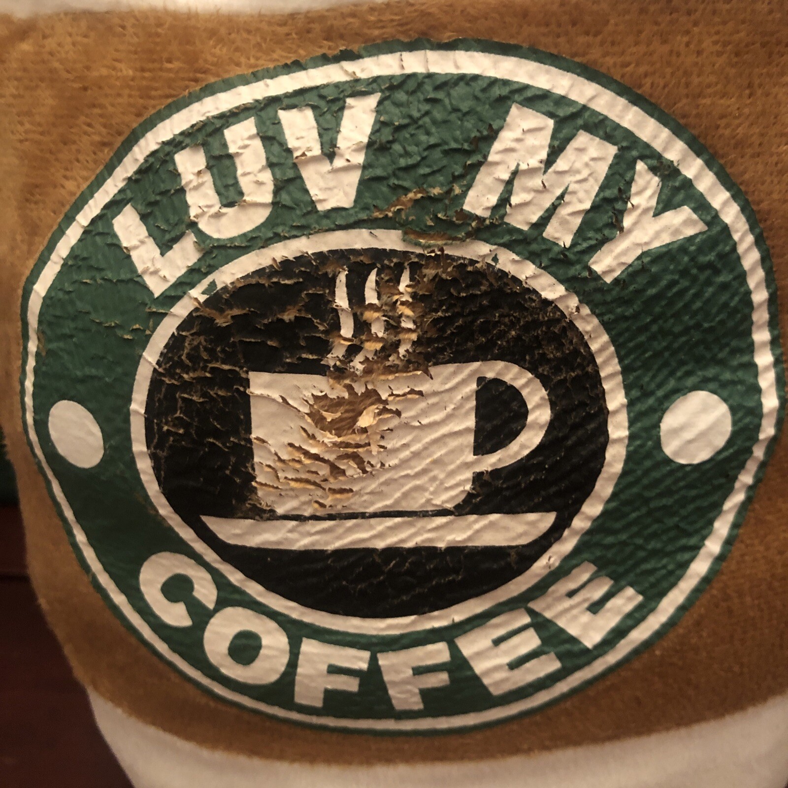 Goffa Starbucks Inspired Plush Stuffed Doll Coffee Cup Giant 17” Luv My Coffee
