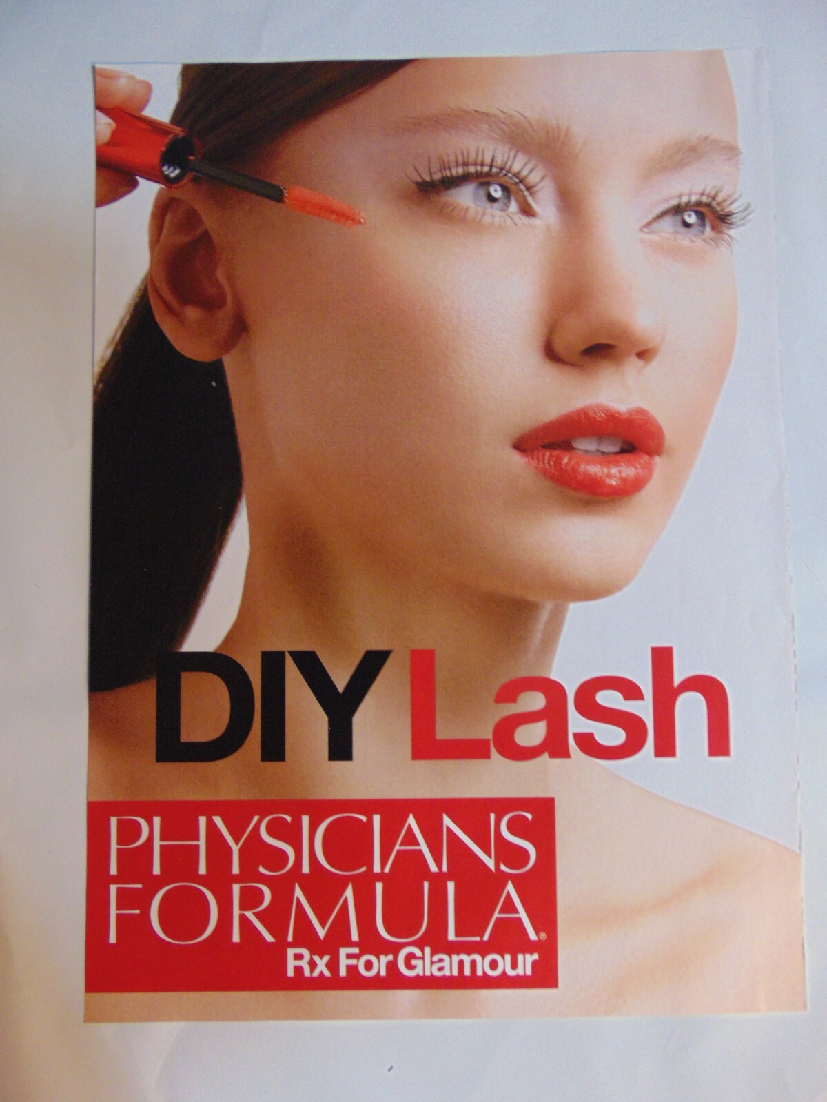 2015 DIY LASH PHYSICIANS FORMULA Rx For Glamour print ad