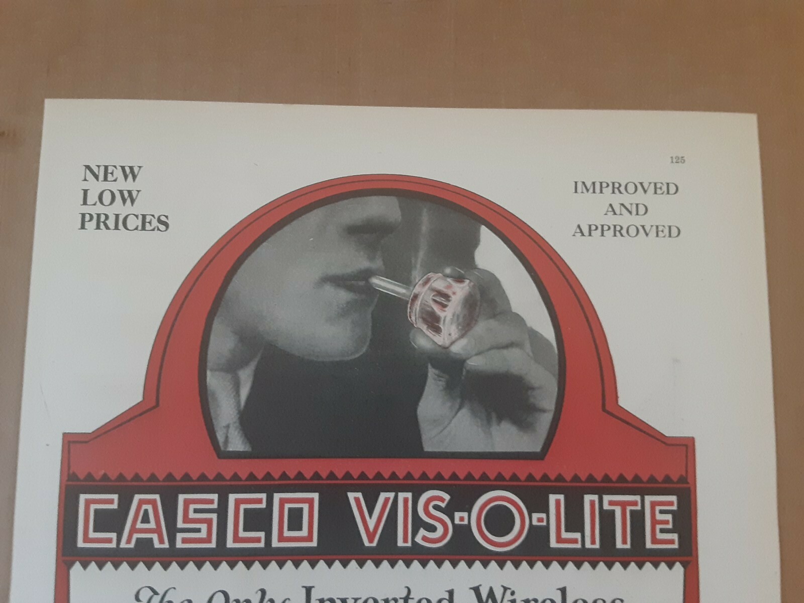 1930 Casco Vis-O-Lite Cigar Lighter Ad Bridgeport Connecticut Cigarette