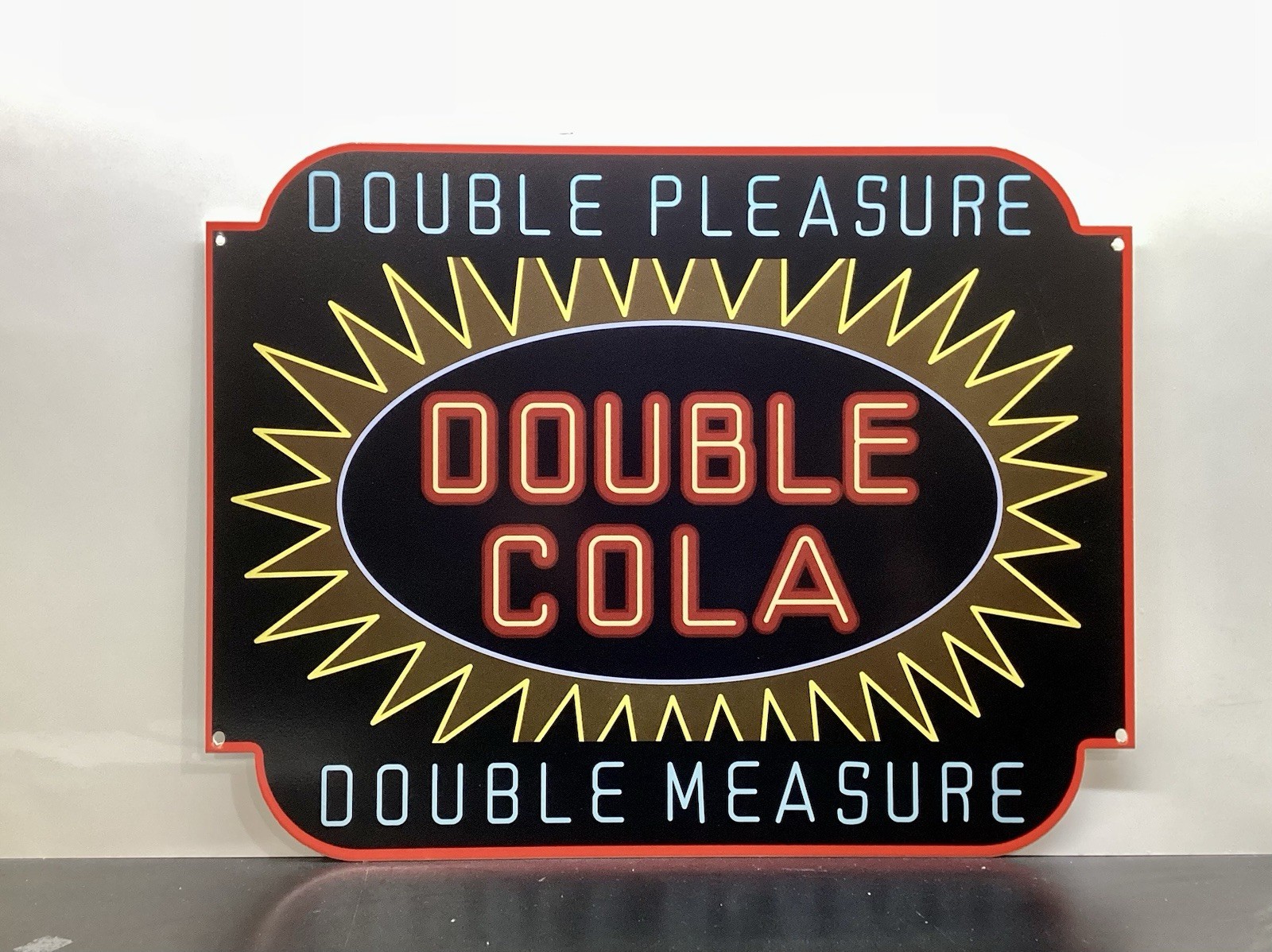 Double Cola Laser Cut Metal Sign Metal sign 16×12