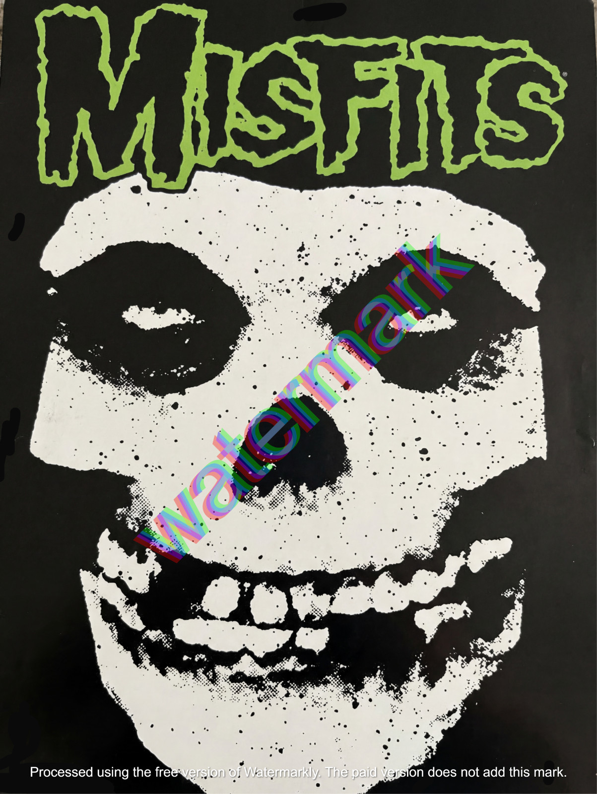 Misfits Rock poster Sign Metal Sign 9″ x 12″ or 12″ x 16″