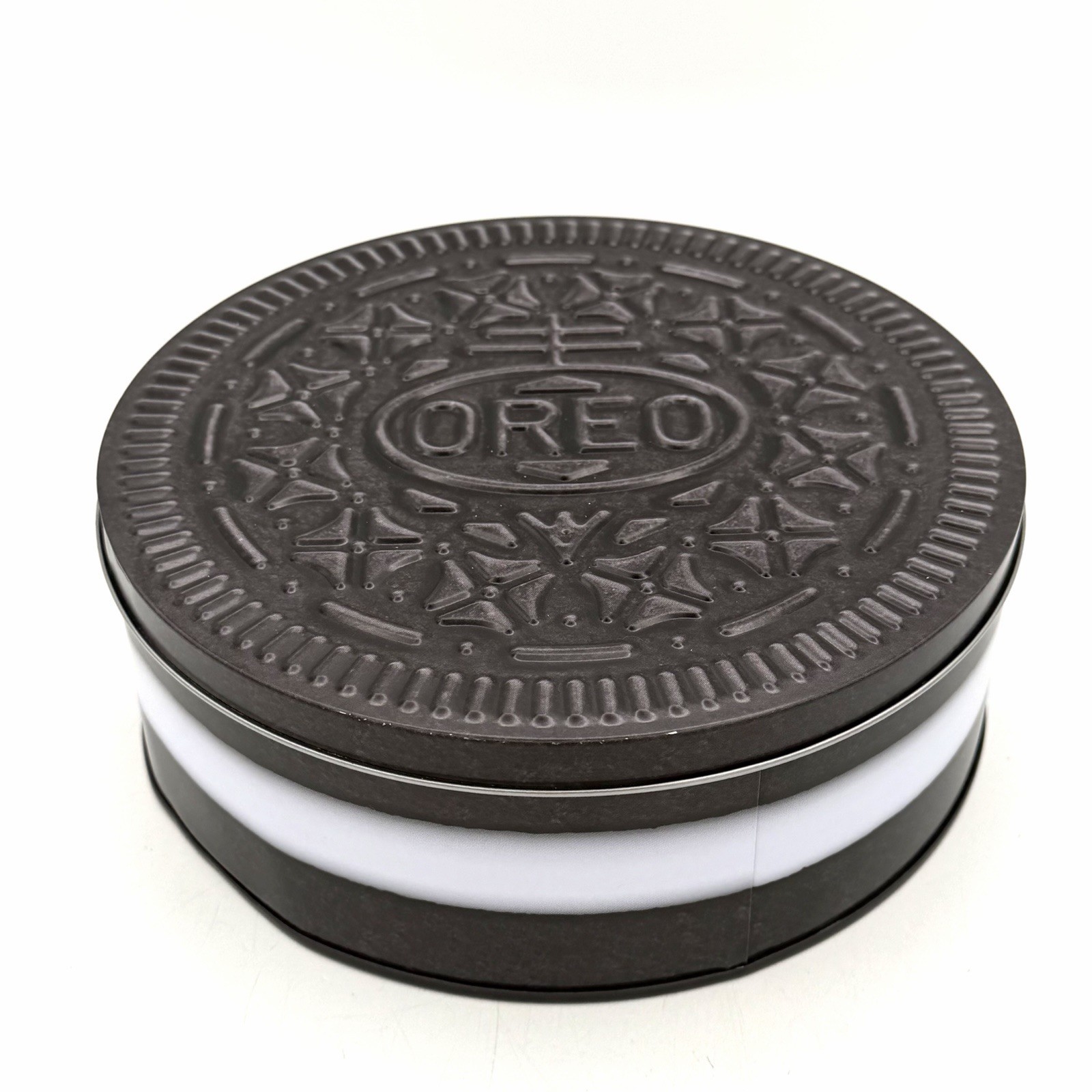 Oreo Cookie Tin 7 X 2.5 Inch Empty