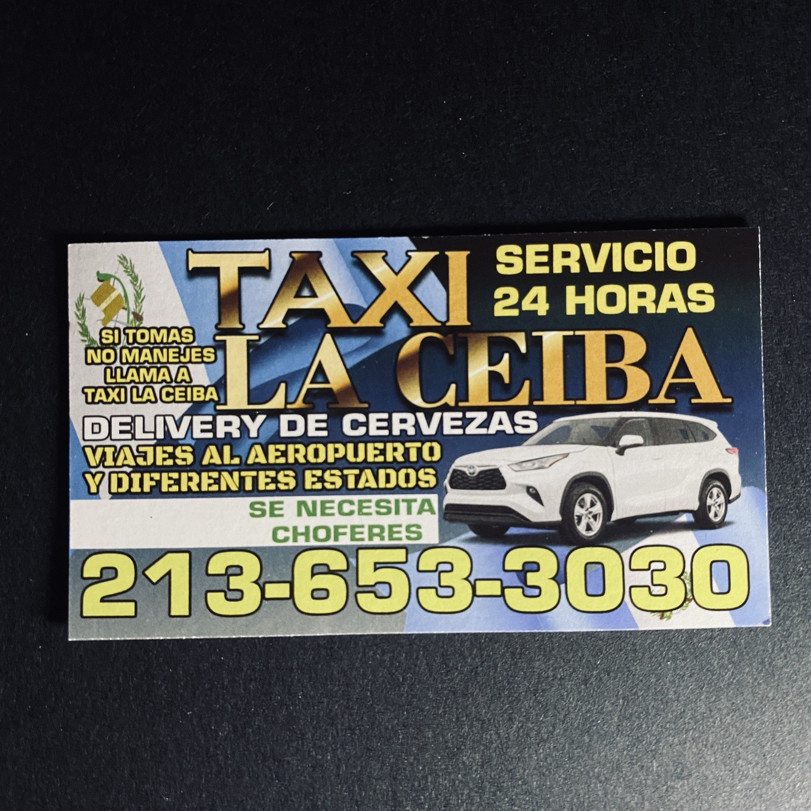 Taxi Business Cards 2025 Travel Rides Car Auto Transport 24HR Collector Ephemera