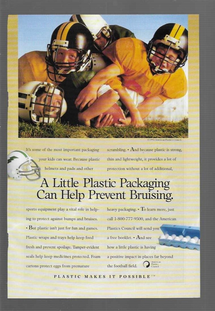 American Plastics Council & Pontiac Bonneville 1994 Vintage Print Ads