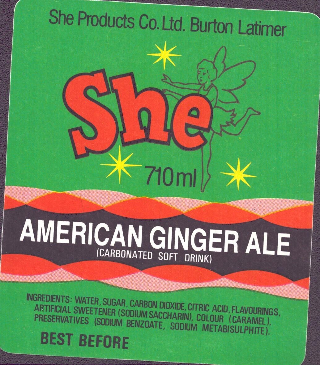 Vintage Labels Lot of 11 – She Soft Drinks Burton Latimer