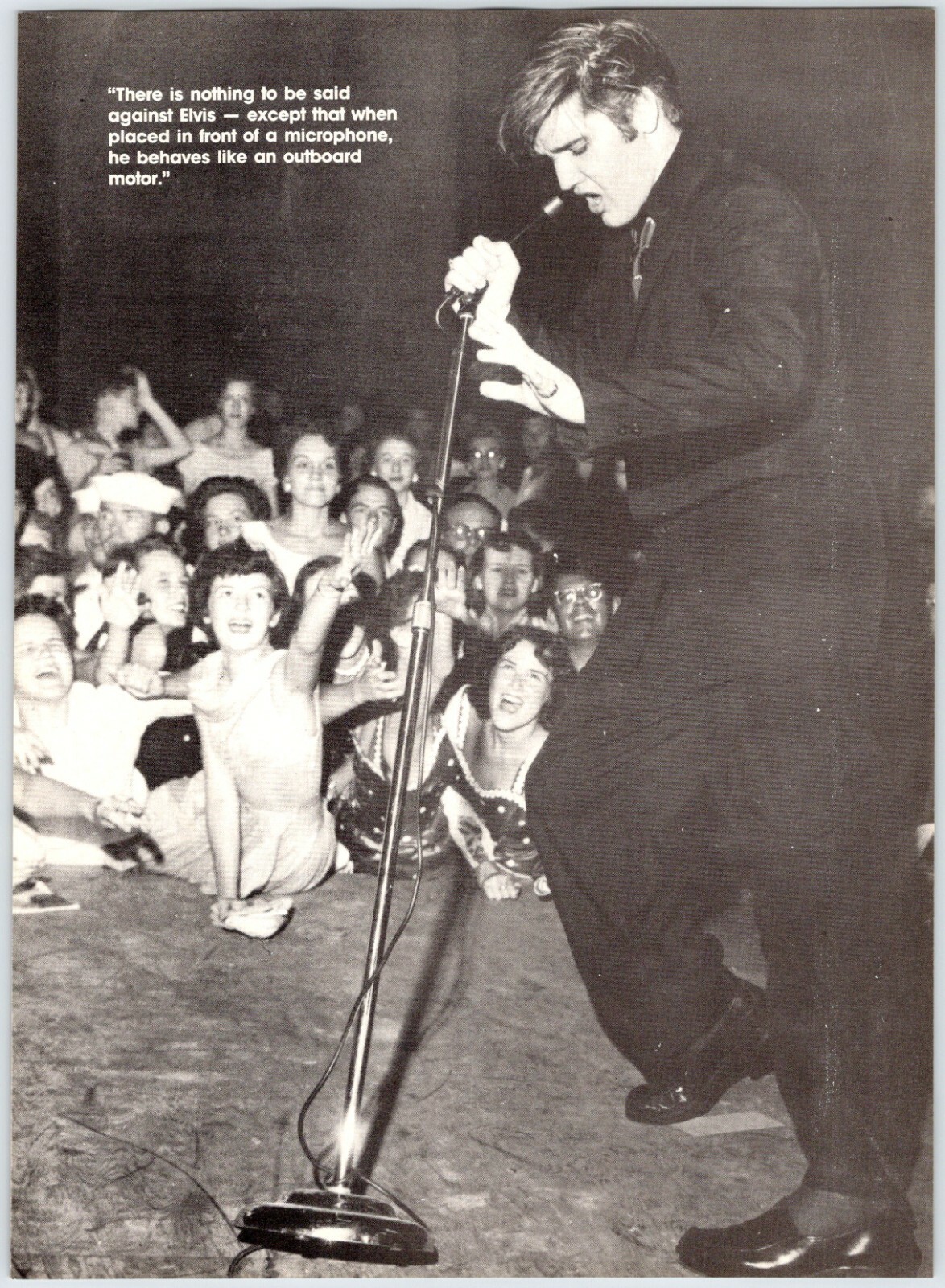 ELVIS PRESLEY 8″ X 11″ Magazine Page Clipping 1970’s M72 g