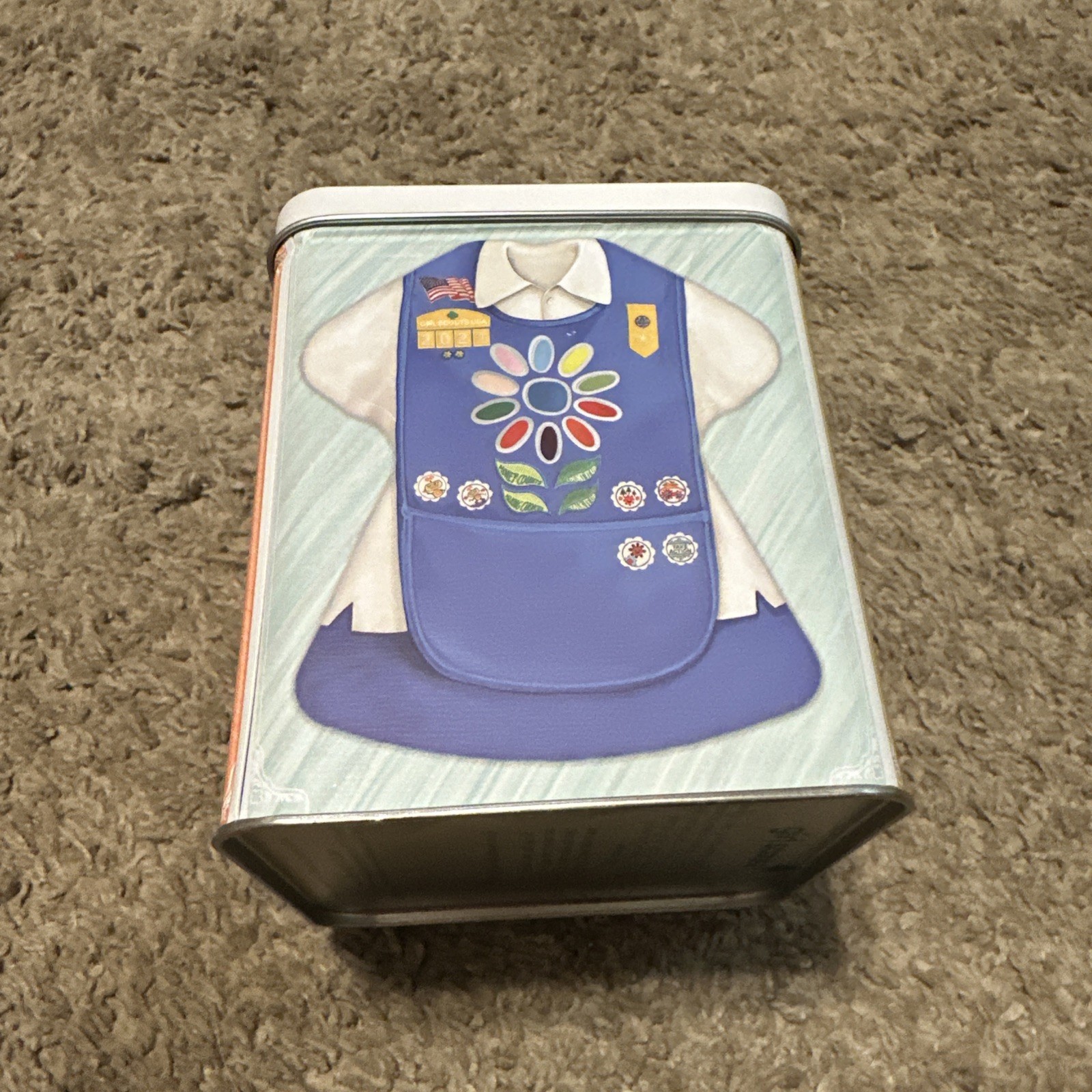 Girl Scouts 2021 Great Condition 4 Uniforms Tin Brownie Daisy Cadet Scouts